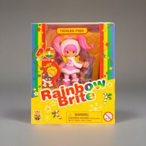 🔥RAINBOW BRITE TICKLED PINK Holiday Winter Christmas Collection CheeBee TLS🔥